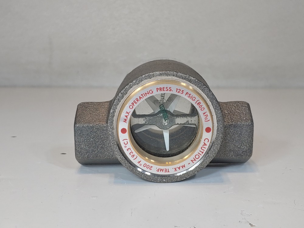 Dwyer W.E. Anderson Sight Flow Indicator w/ Impeller Rotor SS 1/2" FNPT