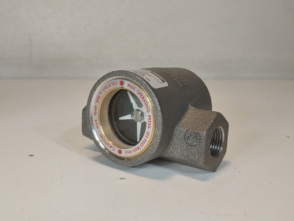 Dwyer W.E. Anderson Sight Flow Indicator w/ Impeller Rotor SS 1/2" FNPT