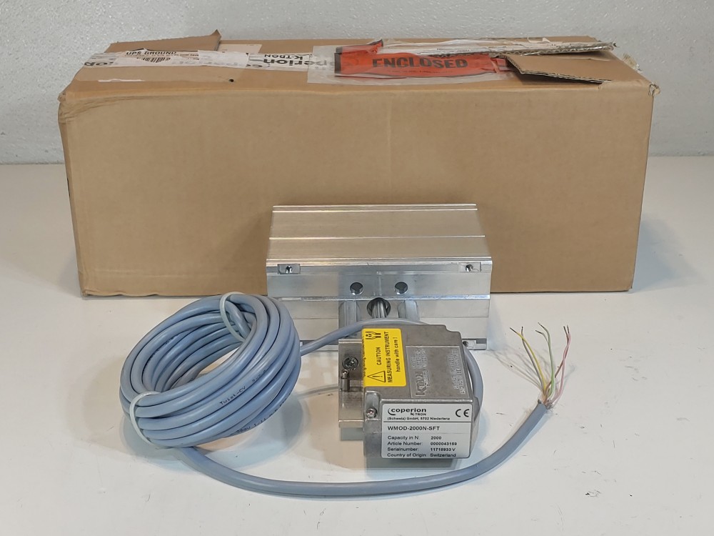 Coperion K-Tron WM0D-2000N SFT Smart Force Transducer Load Cell
