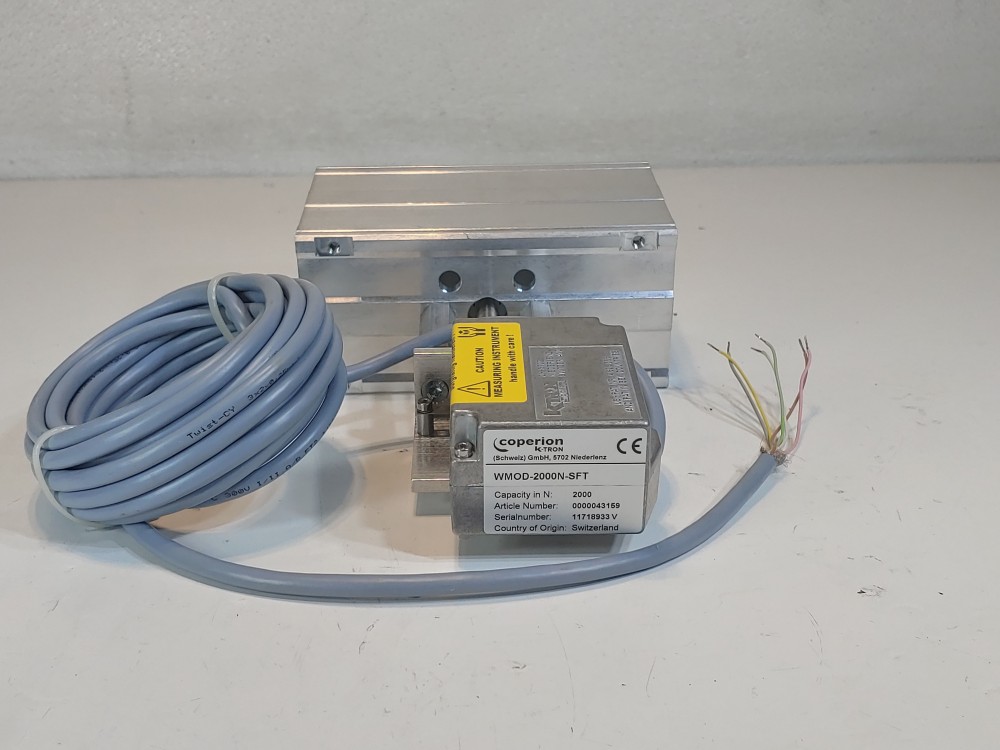 Coperion K-Tron WM0D-2000N SFT Smart Force Transducer Load Cell