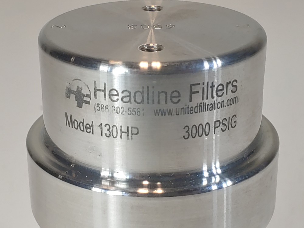 Headline Filter Model 130HP Stainless Filter Housing 3000 PSIG