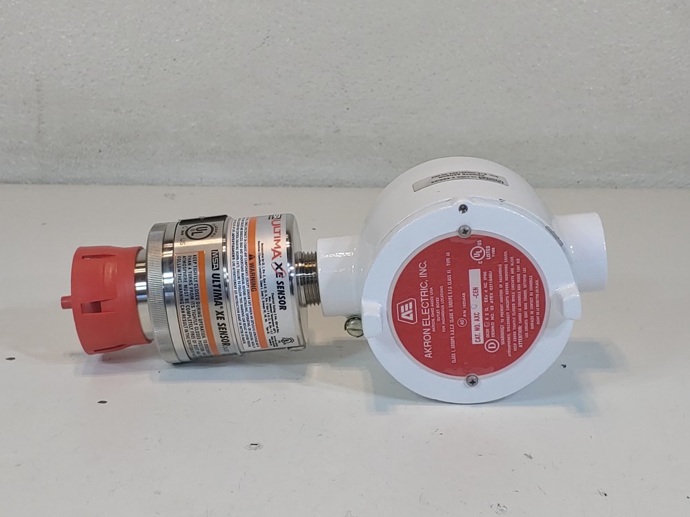 MAS Ultima X Series Gas Detector Model#: A-ULTIMAX-XP-E-63-U-3-D-0-0-0-0-0-0-0-C