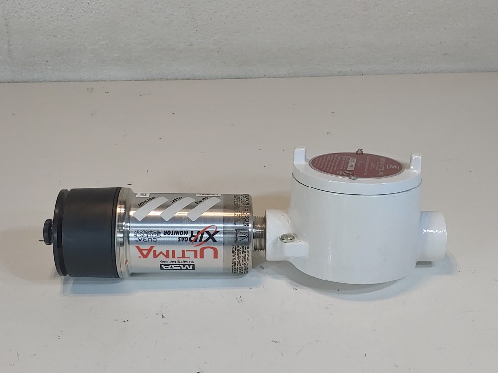MSA Ultima X IR Gas Monitor Dura Source Model# A-ULTX-SENS-38-10-C 