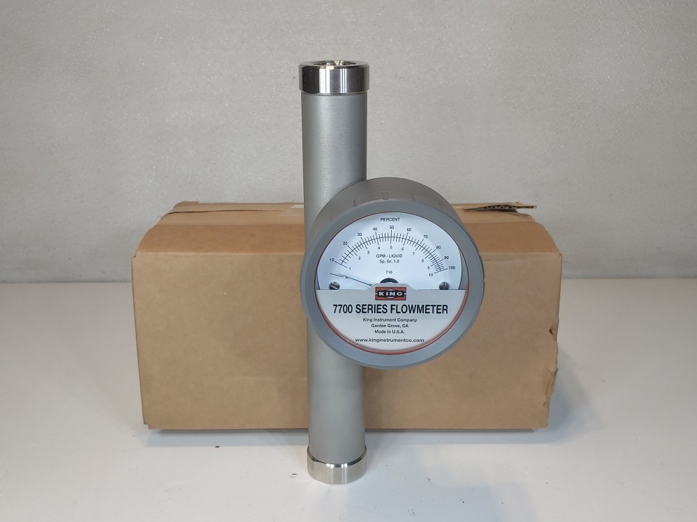 King Instrument 7700 Series Flowmeter PN: 7711230718