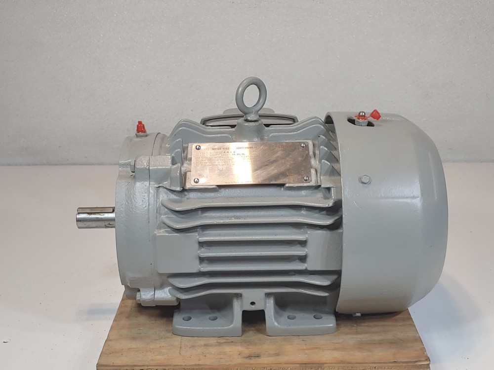 Siemens Type SD100 NEMA Premium Efficiency Motor SD-100 IEEE, 1HP, 1755RPM