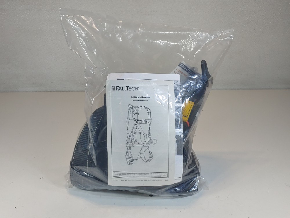 FALLTECH Full Body Fall Protection Vest Harness 2X/3X LG Quick Connect 794A28