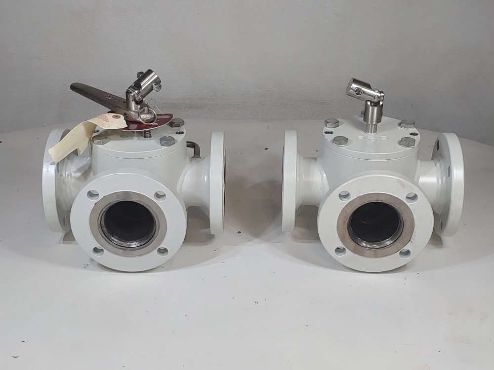 Hillard Hilco 3" 150# 3-Way Split Transfer Valve FT-030E-150P/Serial#: V256363