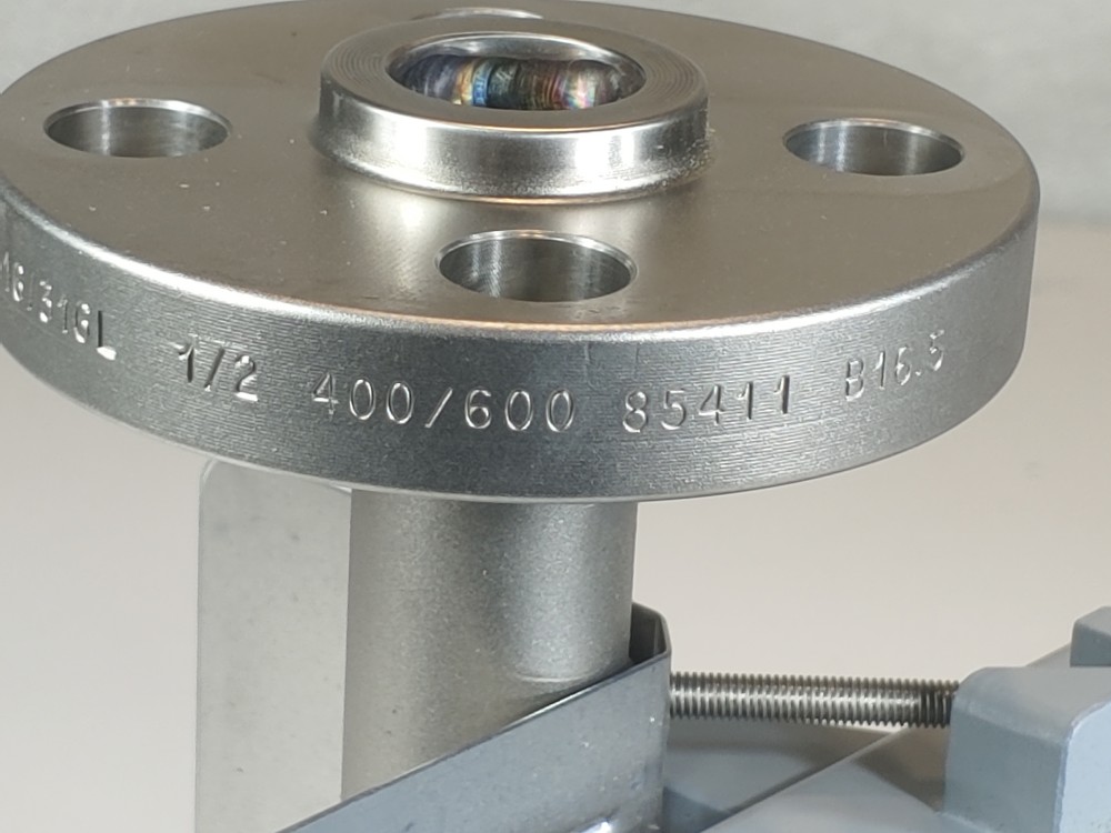 Brooks MT 3809 1/2" 400/600# Flanged Variable Area Flowmeter 3809E11CCGAA1B1