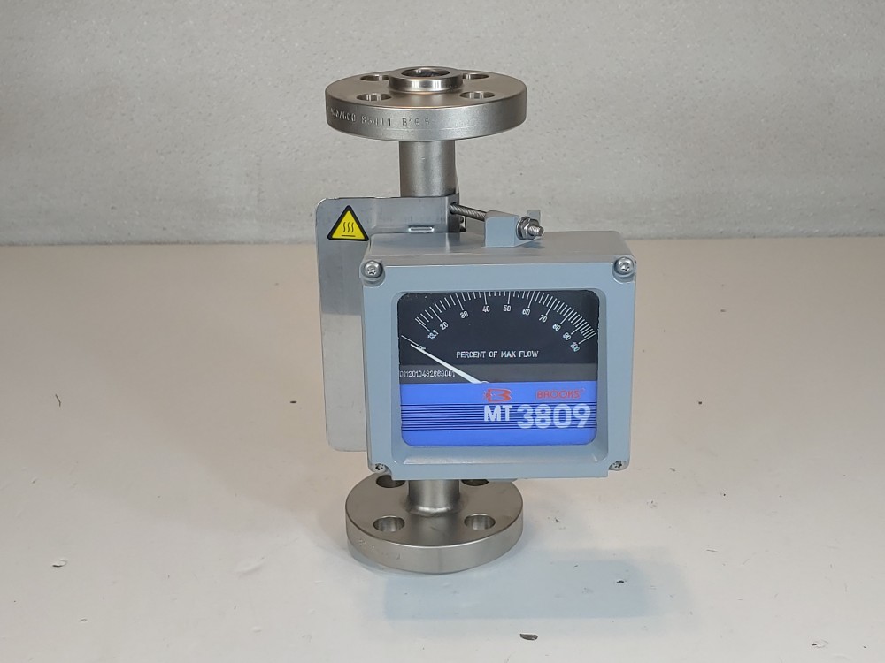 Brooks MT 3809 1/2" 400/600# Flanged Variable Area Flowmeter 3809E11CCGAA1B1