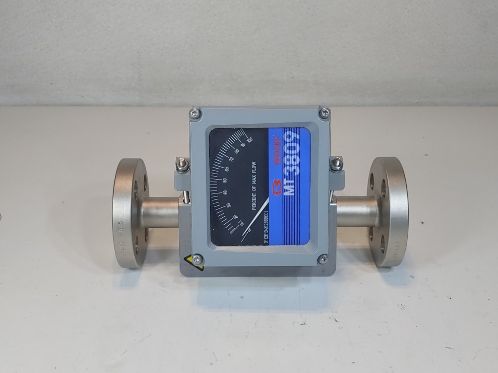 Brooks MT 3809 1/2" 400/600# Flanged Variable Area Flowmeter 3809E11CCGAA1B1
