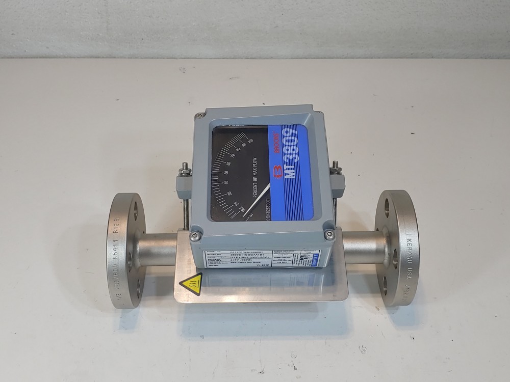 Brooks MT 3809 1/2" 400/600# Flanged Variable Area Flowmeter 3809E11CCGAA1B1
