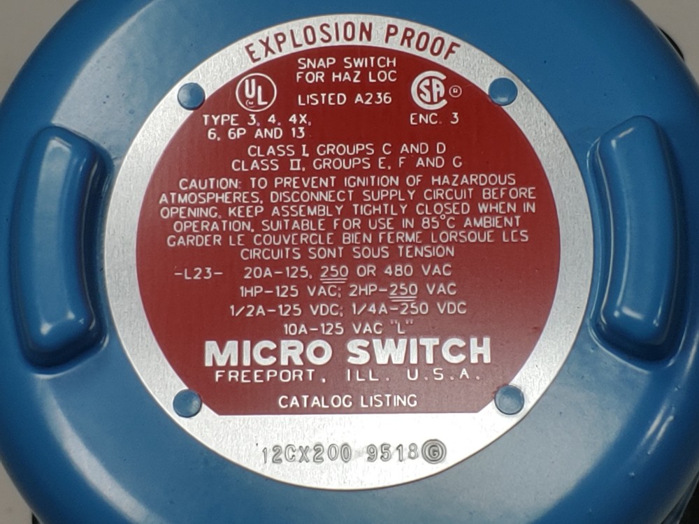Micro Switch Limit Switch 12CX200  