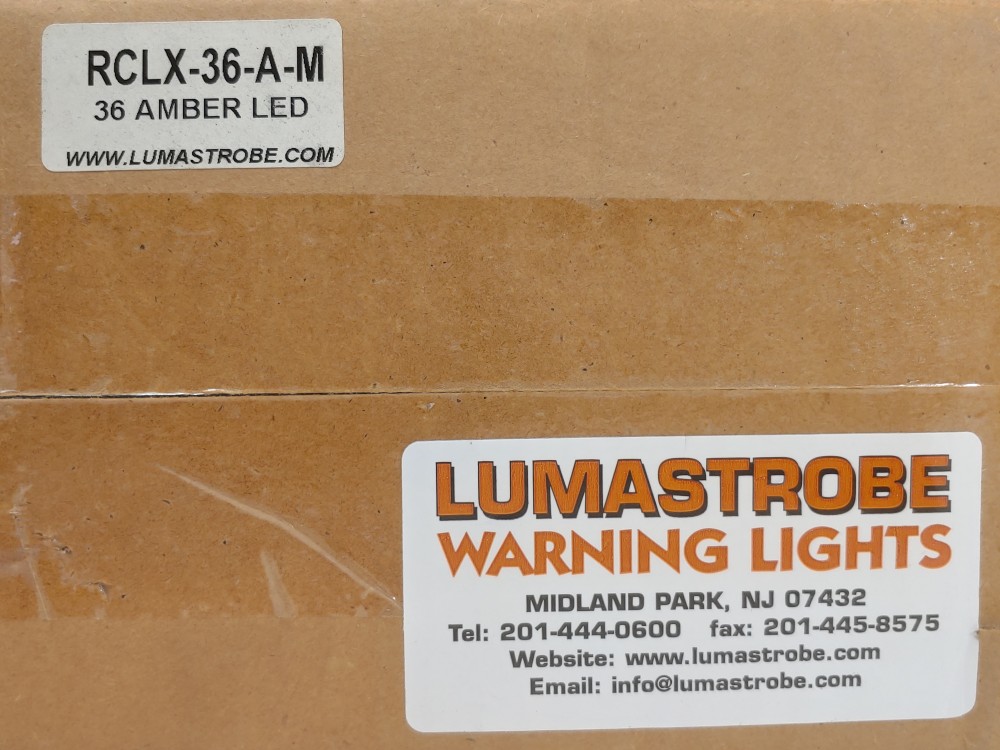 Lumastrobe RCLX-36-A-M 36 Amber Remote Controlled Warning Light
