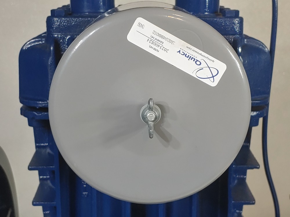 Quincy 240L Two Cylinder Single Stage Natural Gas Compressor PN: 2020003301