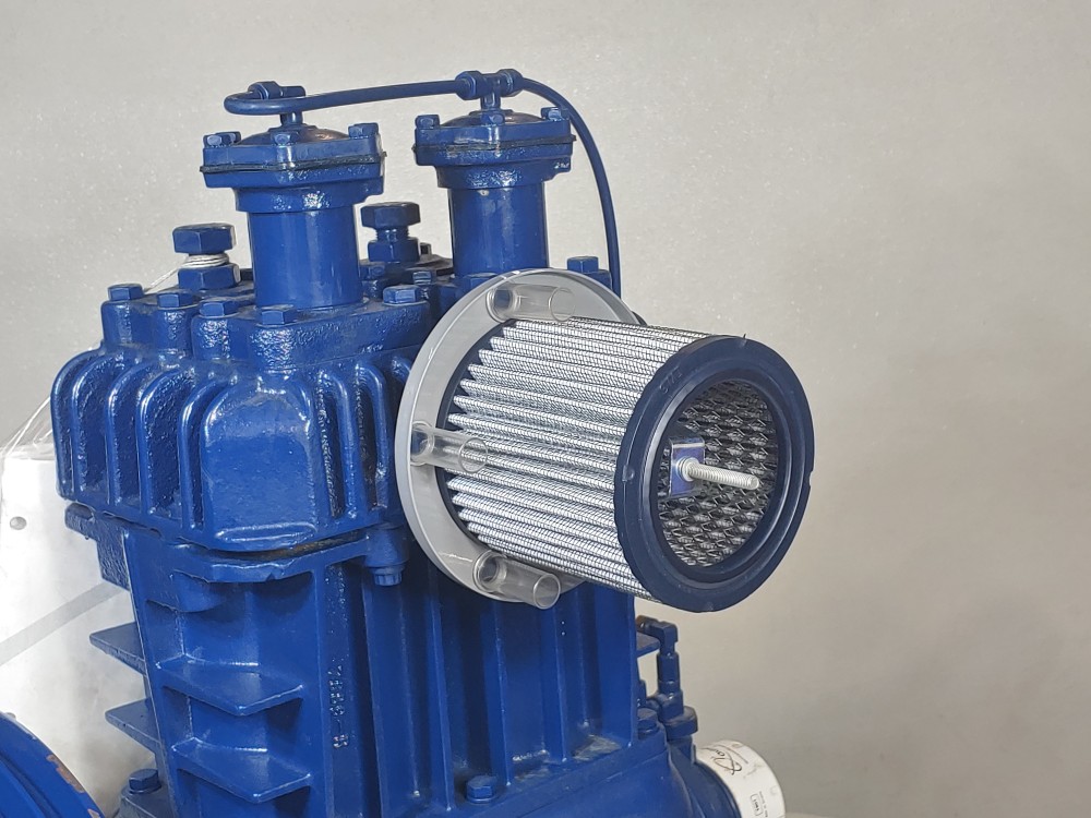 Quincy 240L Two Cylinder Single Stage Natural Gas Compressor PN: 2020003301