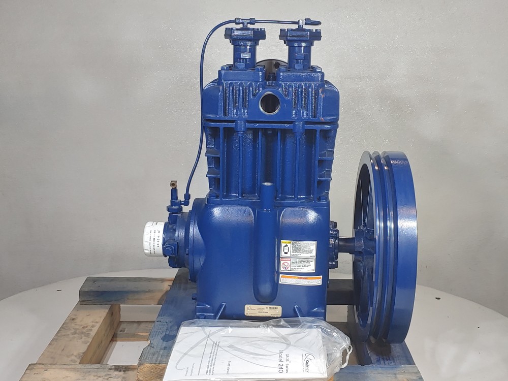 Quincy 240L Two Cylinder Single Stage Natural Gas Compressor PN: 2020003301
