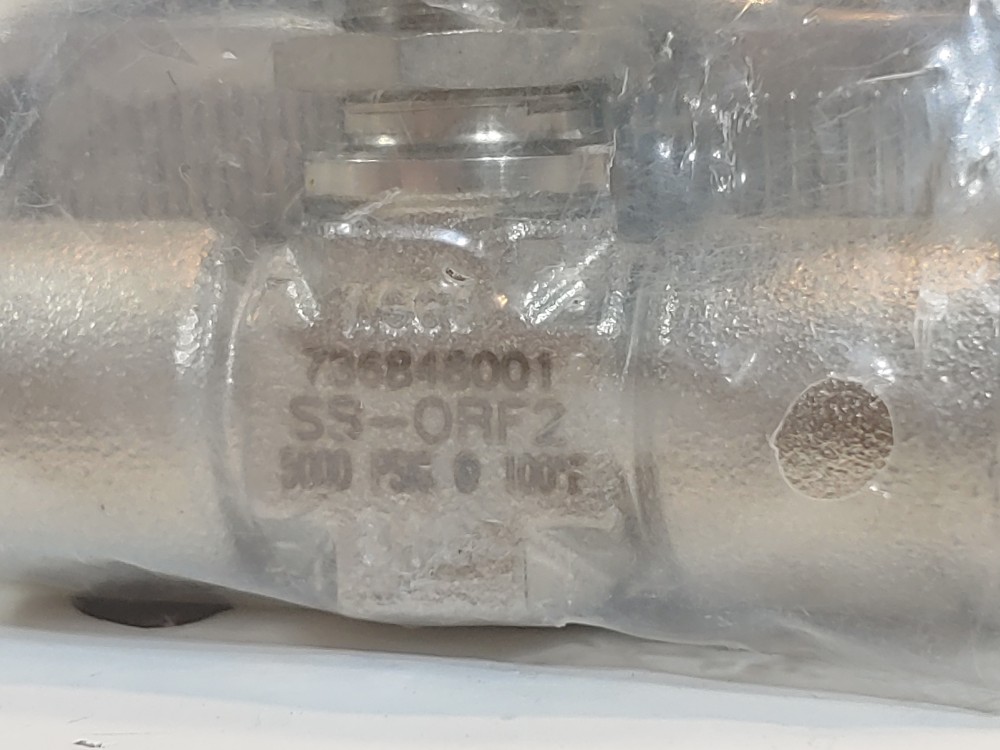 Swagelok SS Integral Bonnet Needle Valve SS-ORF2, 1/8" FNPT, Regulating Stem