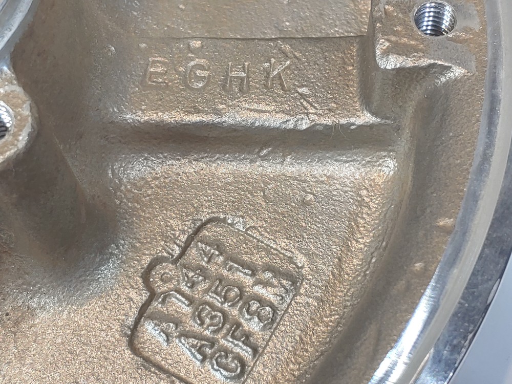 Durco 10" CF8M Stuffing Box Back Cover CT47289A