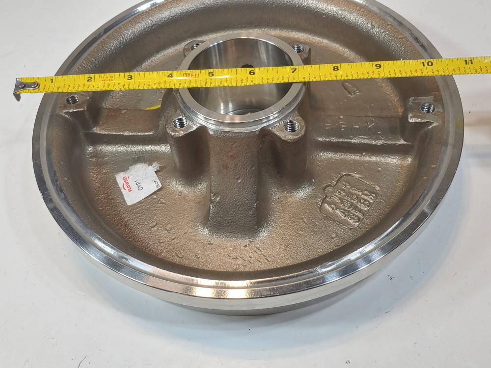 Durco 10" CF8M Stuffing Box Back Cover CT47289A
