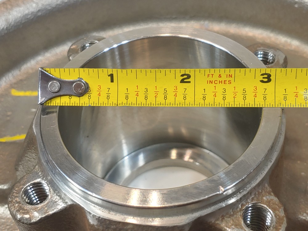 Durco 10" CF8M Stuffing Box Back Cover CT47289A