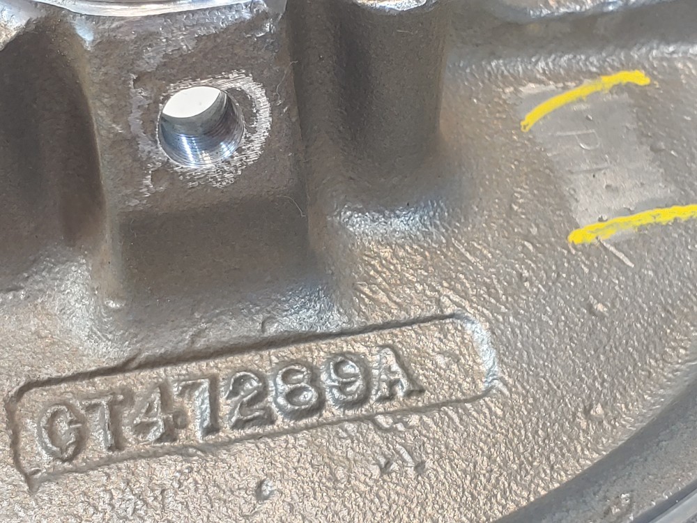 Durco 10" CF8M Stuffing Box Back Cover CT47289A