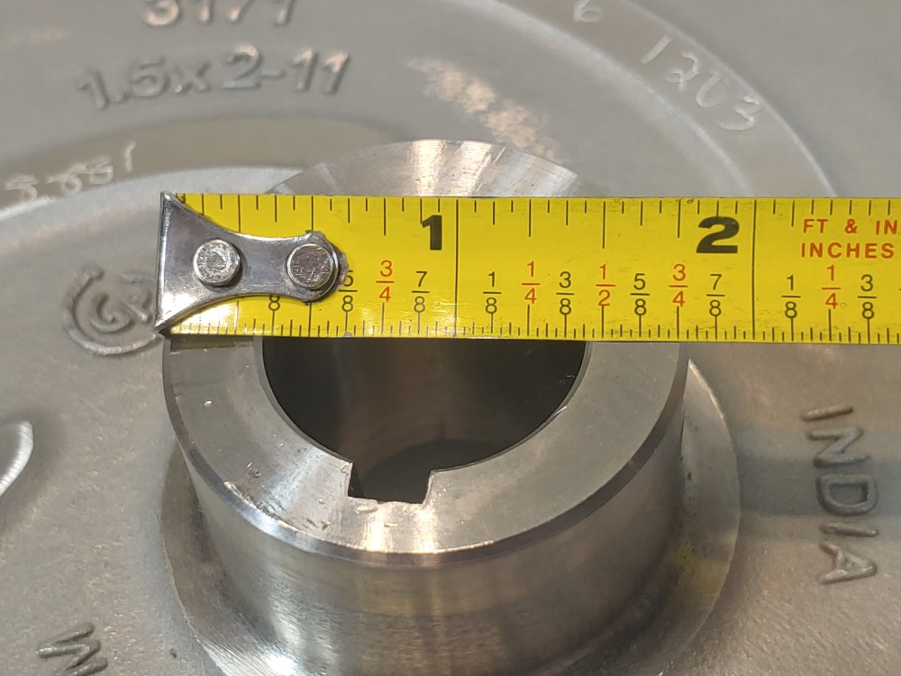 Gould 3171 CF8M 5-Vane 1.5" x 2" - 11 Impeller 