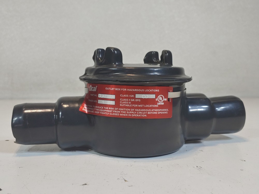 Ocal T-Type Conduit Box For Hazardous Locations GUAT36-G Trade Size 1