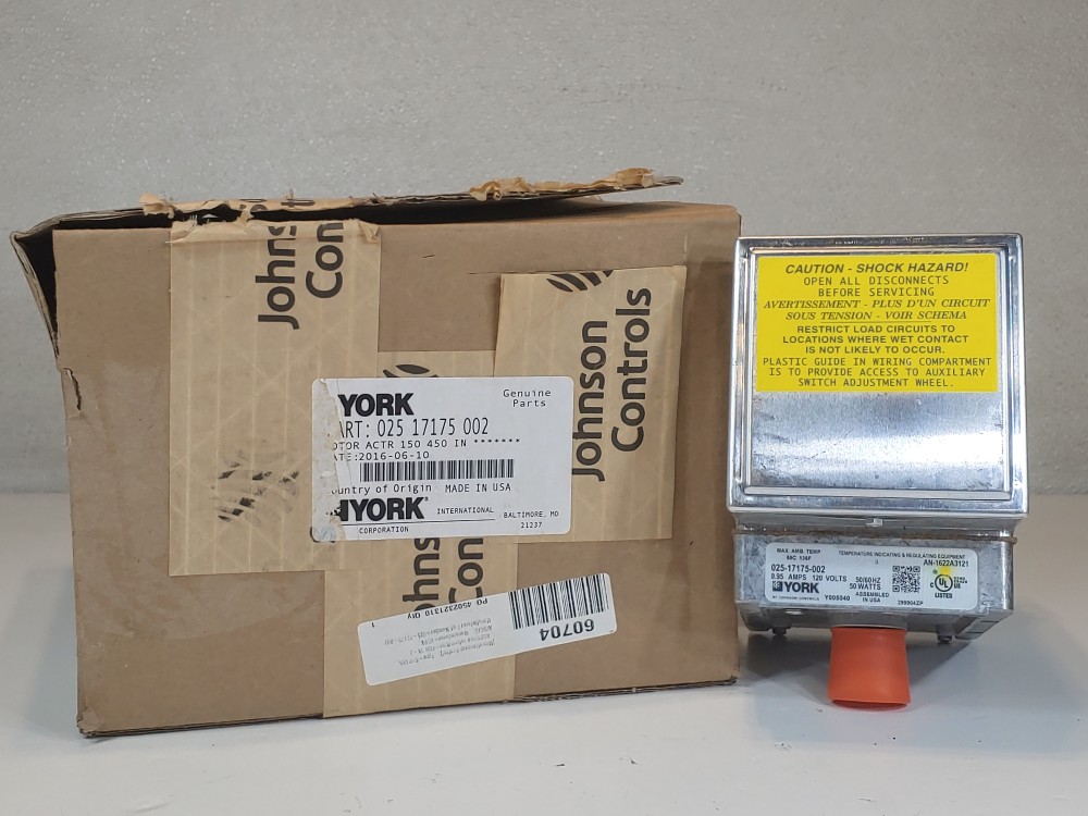 York Guide Vane Actuator Model 025-17175-002 