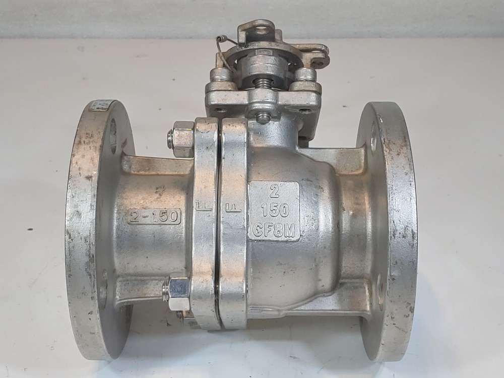 Chaoda 2" 150# Full Port 2-Piece CF8M Ball Valve 1-BF-2-FP-RF-CF8M-2-R-C-L