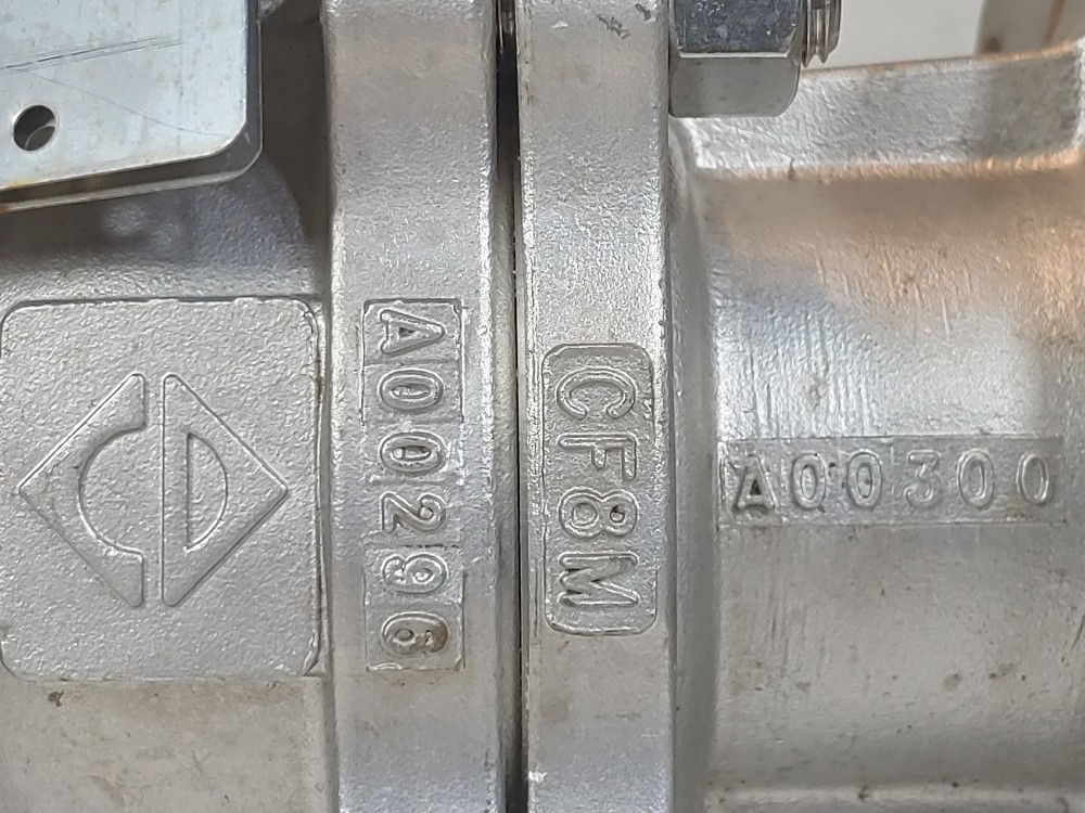 Chaoda 2" 150# Full Port 2-Piece CF8M Ball Valve 1-BF-2-FP-RF-CF8M-2-R-C-L