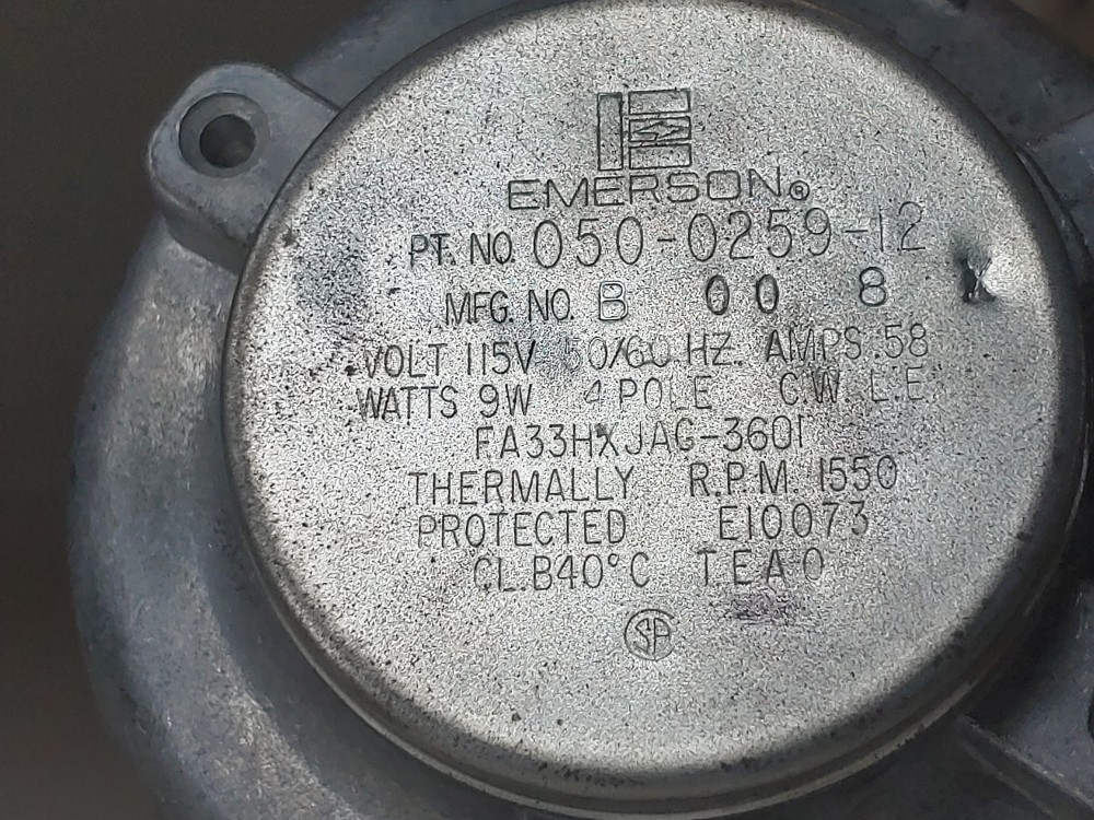 Trane MOT04085 Fan Motor