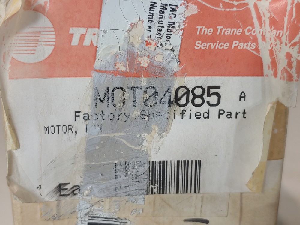 Trane MOT04085 Fan Motor