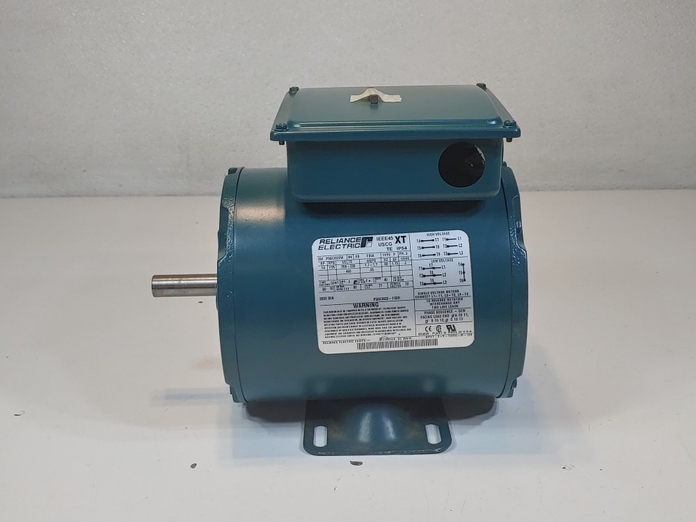 Reliance Electric P56X3822W 1/2HP, 1725 RPM, 208-230/460V Electric Motor