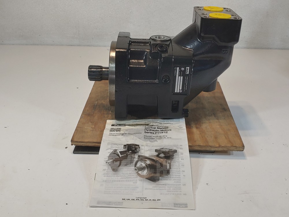 Parker Hydraulic Motor Type F12-060-MS-SV-S-000-0000-PT / PN: 3722596