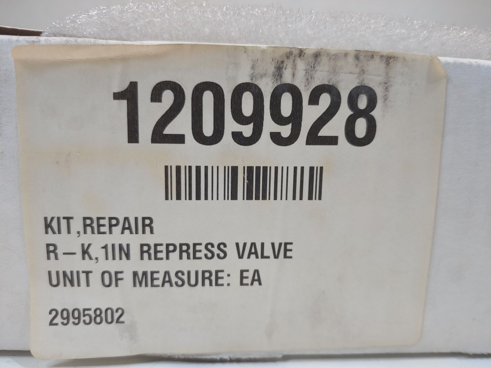 Pneumatic Products 1209928 Repress Valve Repair Kit 