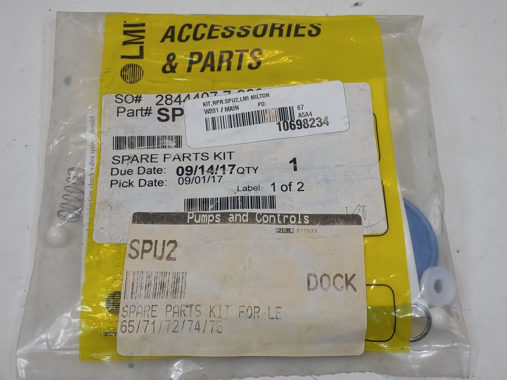 LMI Pumps Spare Parts Kit SPU2