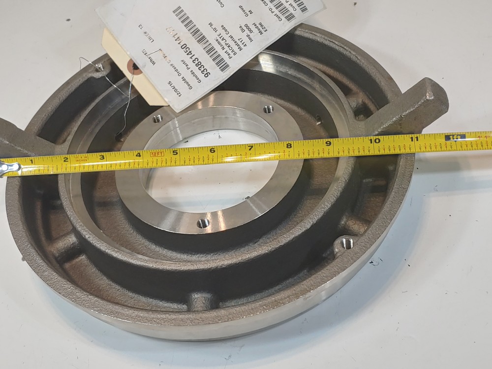 Gould 10" Stuffing Box Cover Part Number 9338-31-4501 Mat'l Code 4117