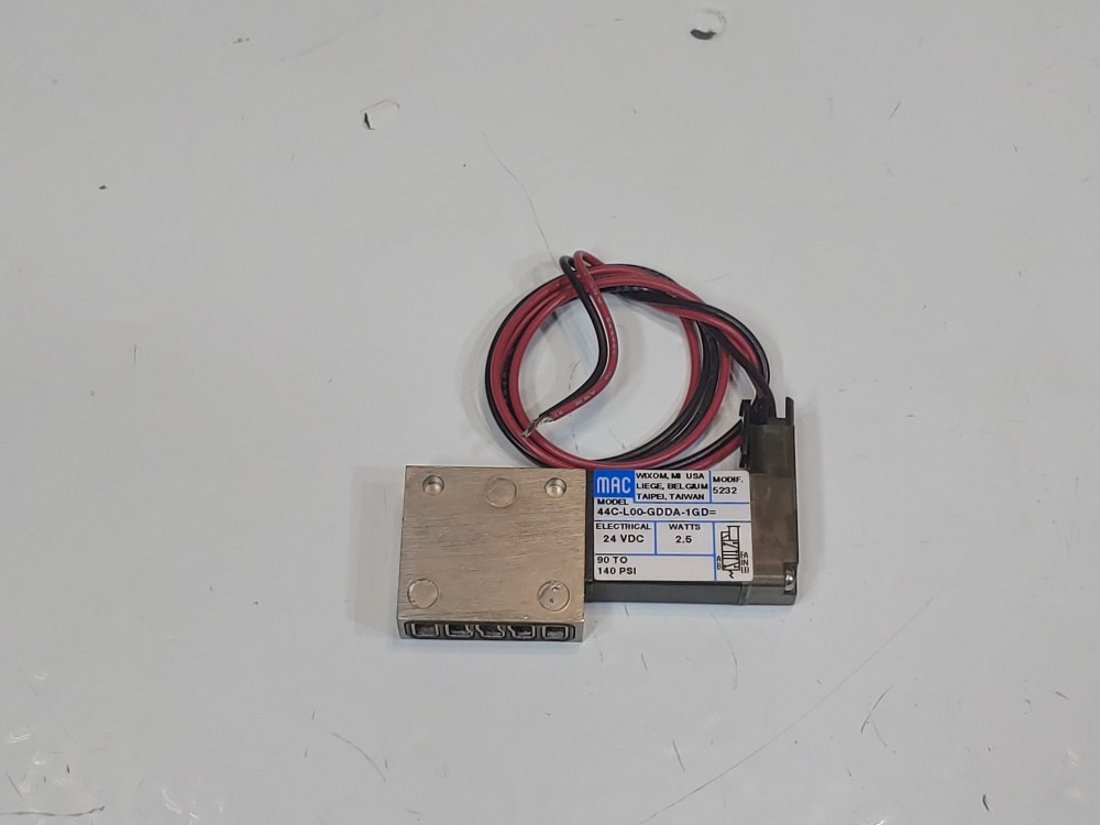 MAC 44C-L00-GDDA-1GD Direct Solenoid Operated Valve 