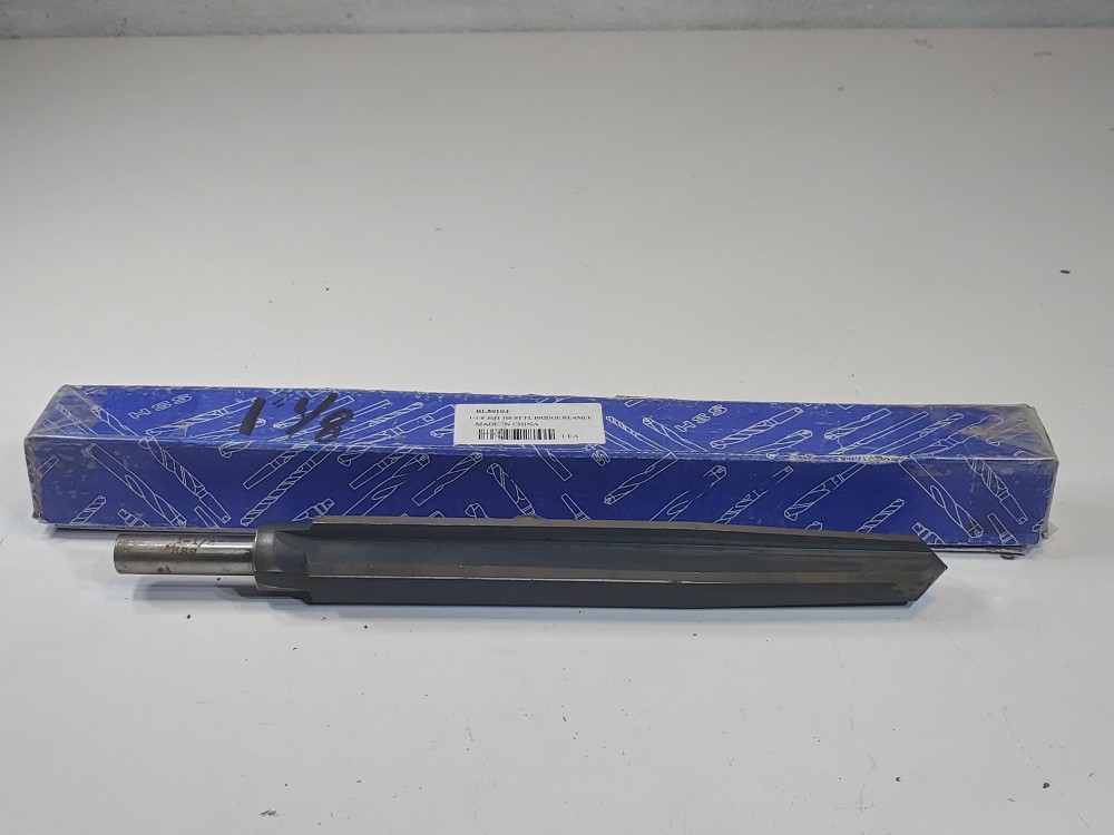 ProCut 1-1/8" HSS Taper Shank Straight Bridge Reamer BL50104