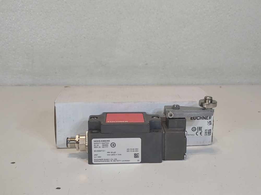 Euchner Safety Limit/Position Switch NZ2HS-538SVM5