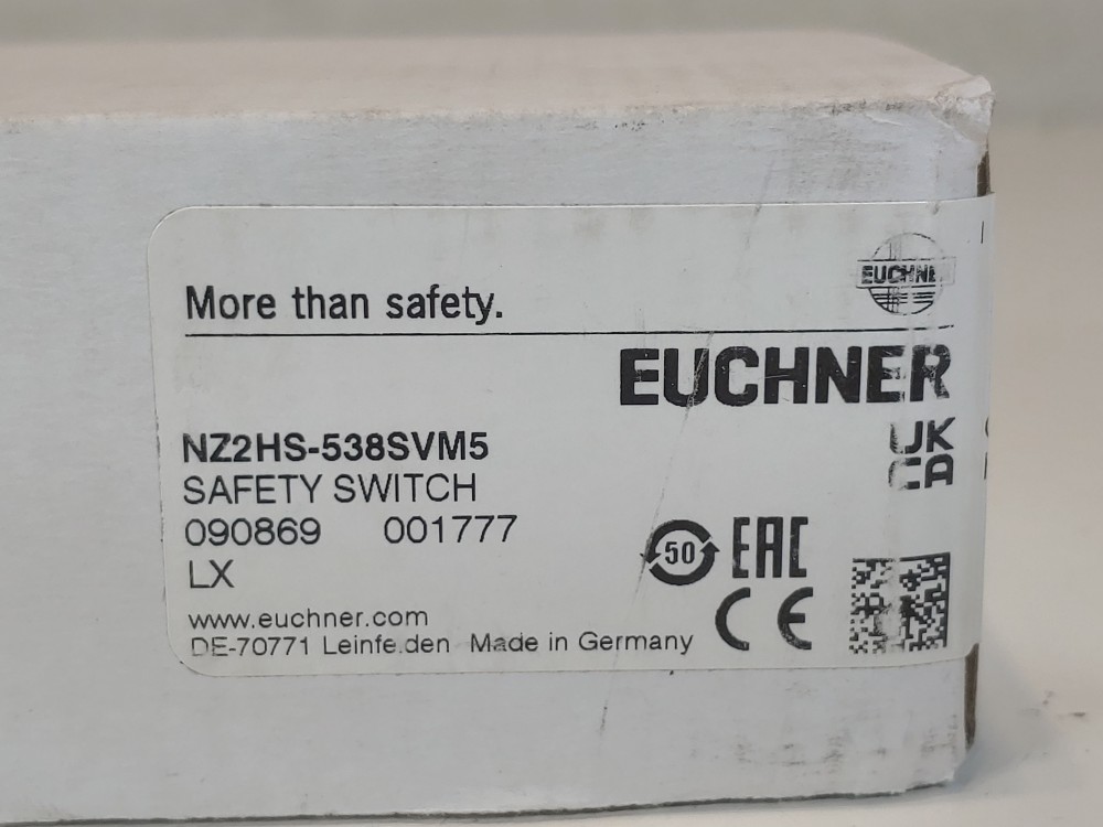 Euchner Safety Limit/Position Switch NZ2HS-538SVM5