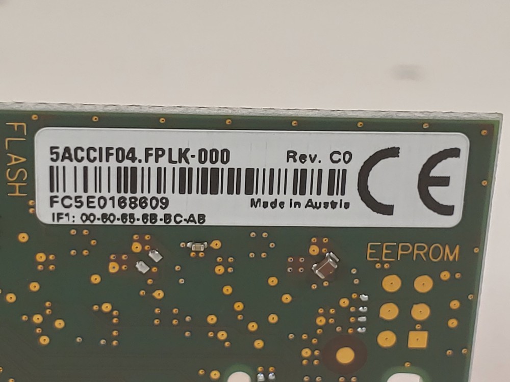 B&R PLC Interface Card 5ACCIF04.FPLK-000