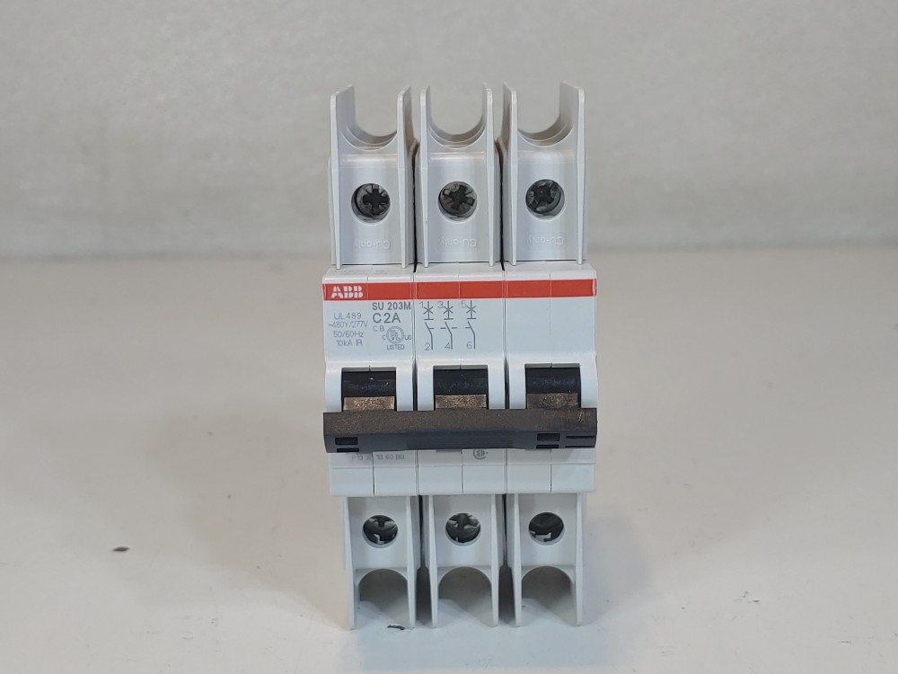 ABB 3-Pole Miniature Circuit Breaker Type SU 203M-C2