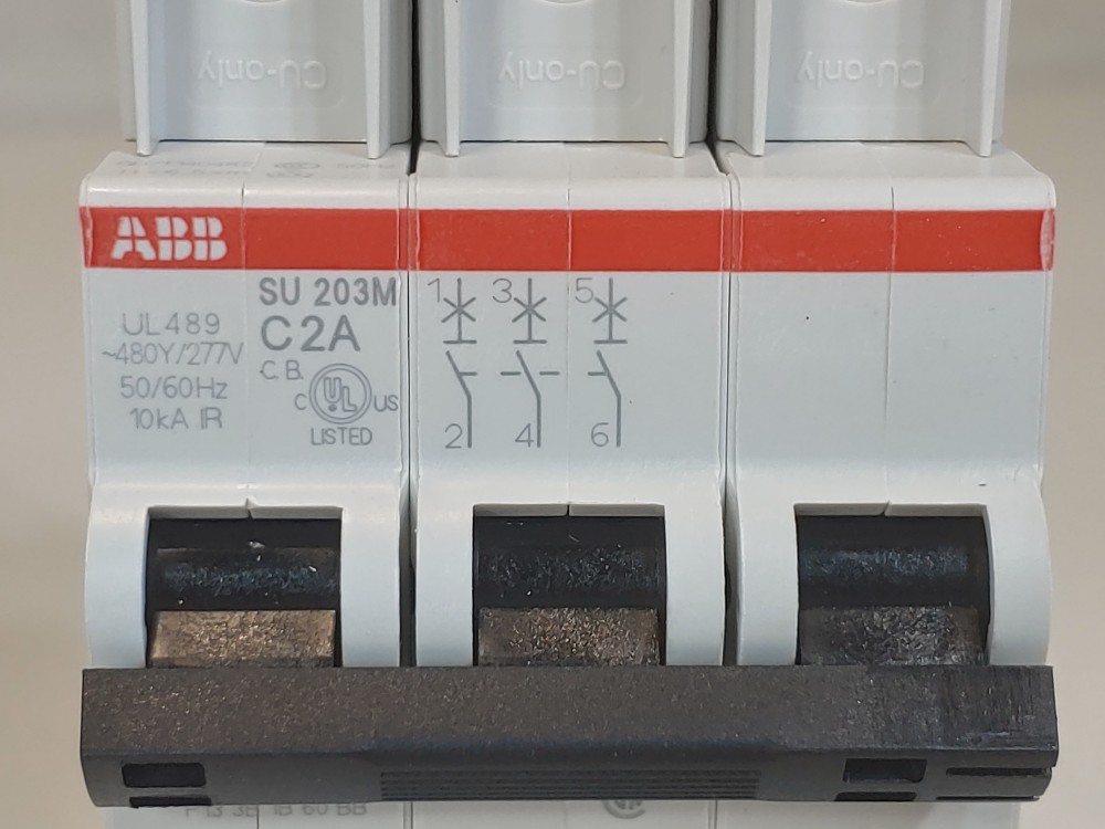 ABB 3-Pole Miniature Circuit Breaker Type SU 203M-C2