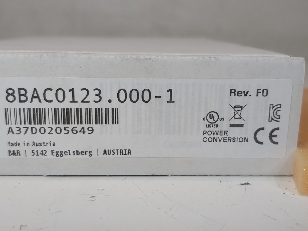 B&R Incremental Encoder & SSI Absolute Encoder Interface Module 8BAC0123.000-1 