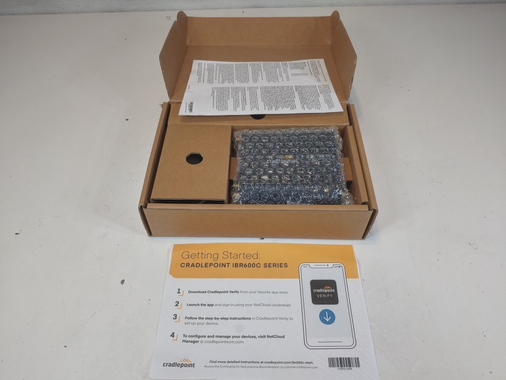 Cradlepoint IBR600C Cat 4 Router Part Number IBR600C-150M-D