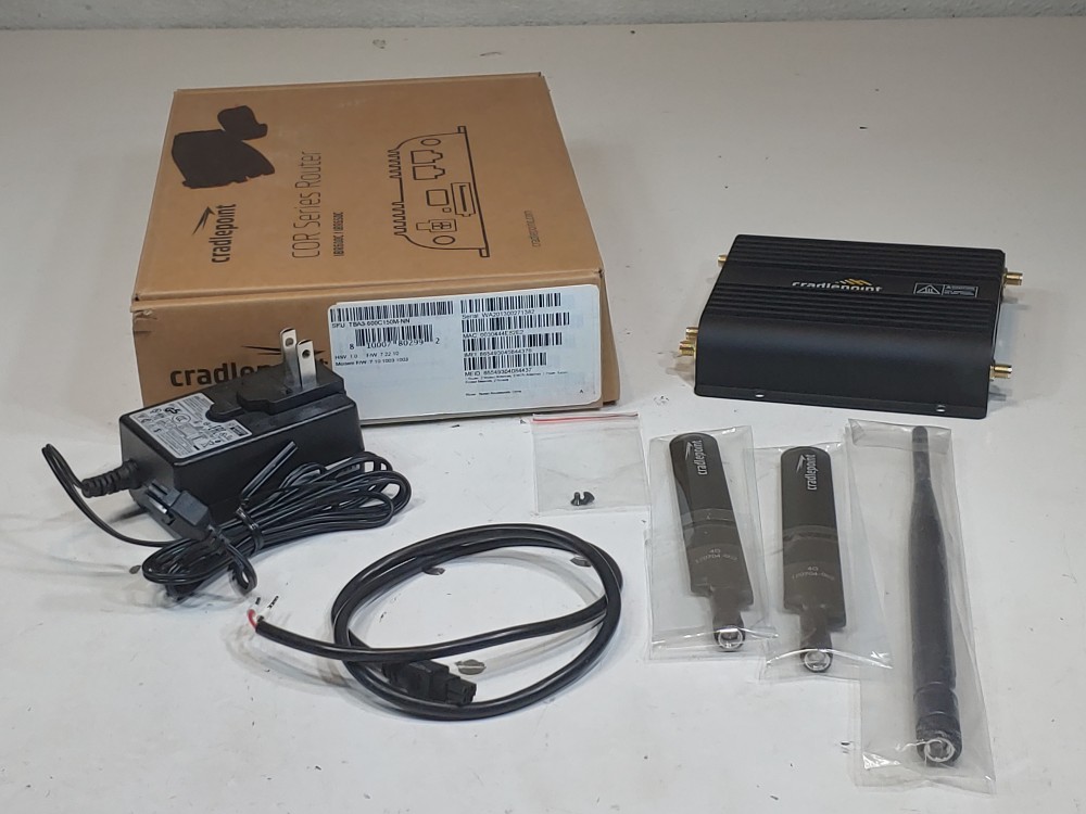 Cradlepoint IBR600C Cat 4 Router Part Number IBR600C-150M-D