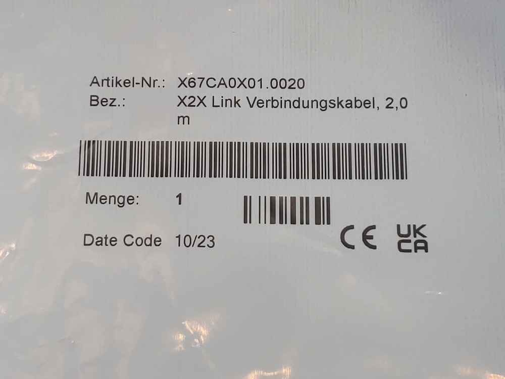 B&R X67CA0X01.0020 Link Connecting Cable /0020m