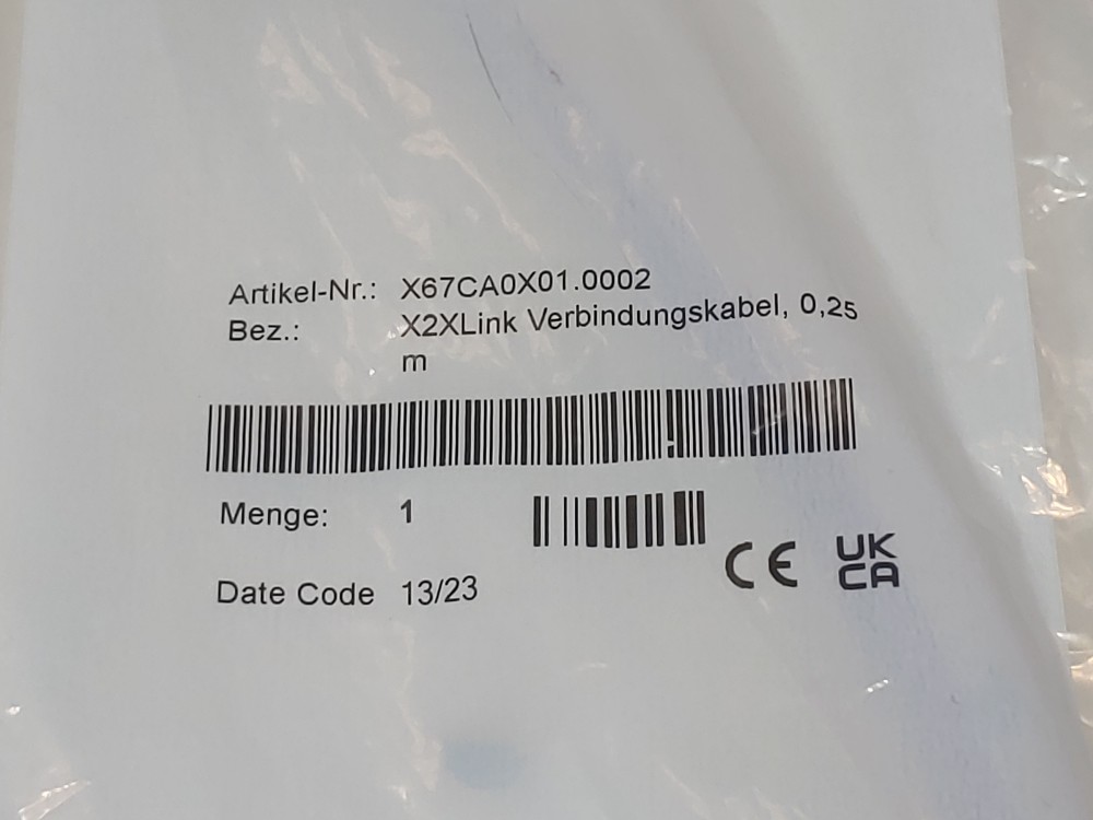 B&R PLC Link Connecting Cable  X2XLINK Verbindungskabel, 0.25m