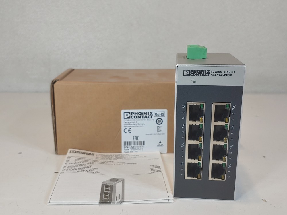 Phoenix Contact Ethernet FL Switch SFNB 8TX 2891002